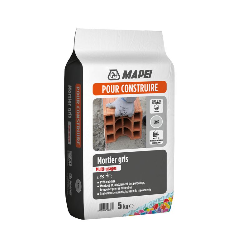 Mortier gris 5 kg Main Image