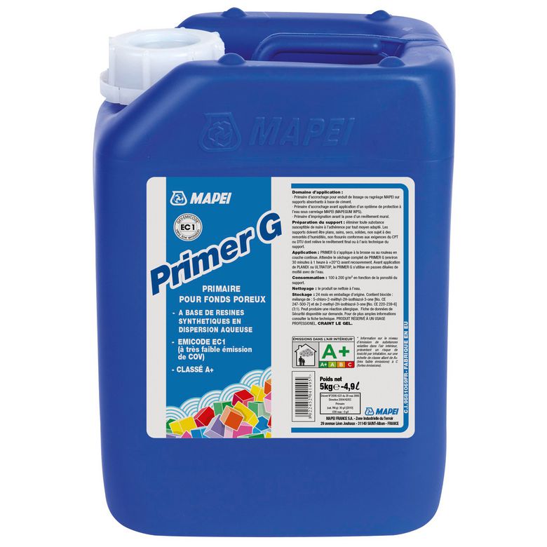Primaire d’accrochage Primer G – Bidon 5 kg