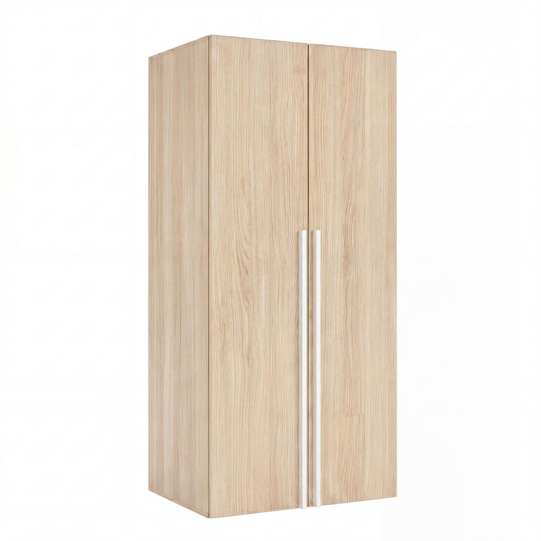 Dressing 2 portes chêne clair L.80 cm Pléiade | Lapeyre