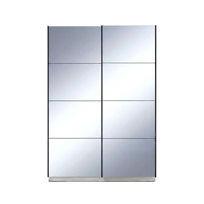 Armoire 2 portes miroir L.120/160 cm Pléiade | Lapeyre