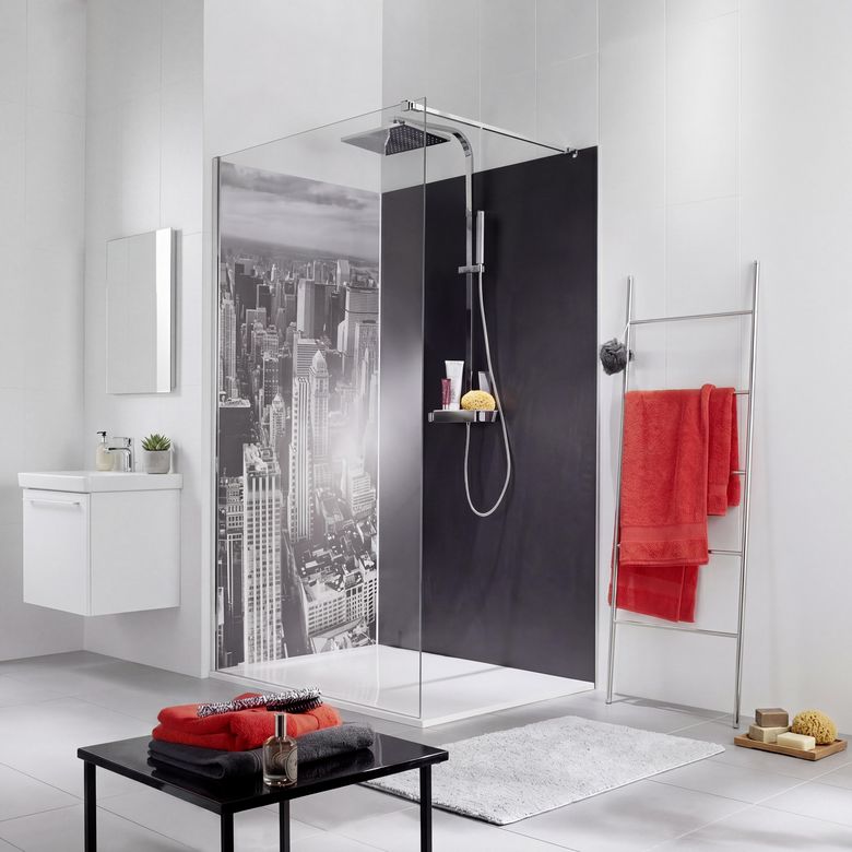 Paroi de douche LINE PRESTIGE grand espace
