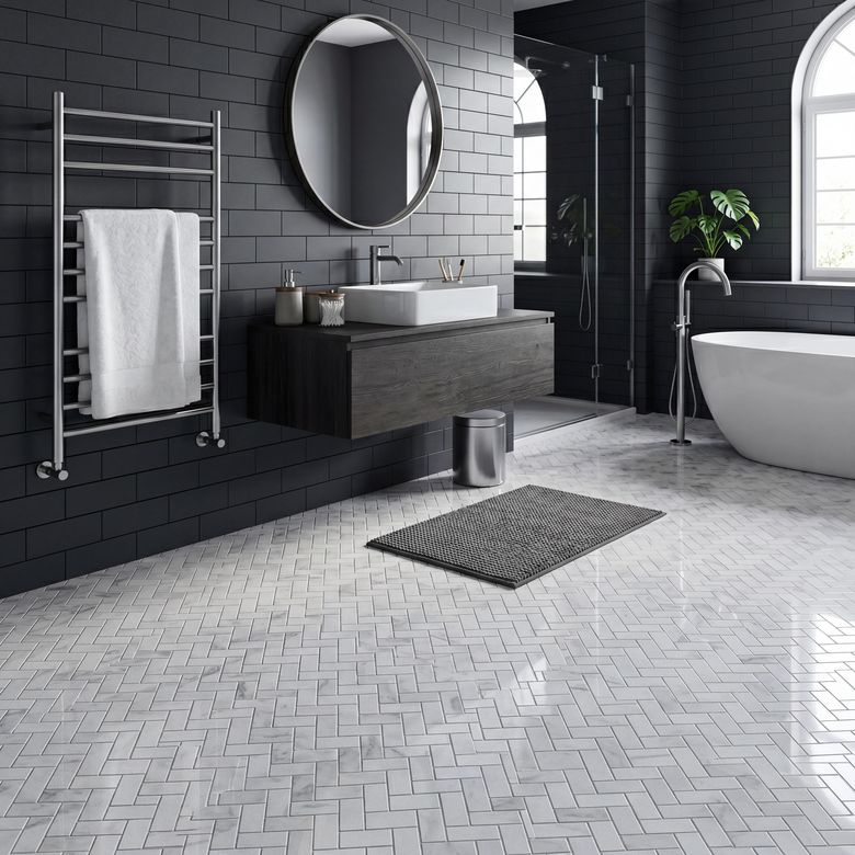 Carrelage mosaïque KRISTEN 28x28 cm-Lapeyre