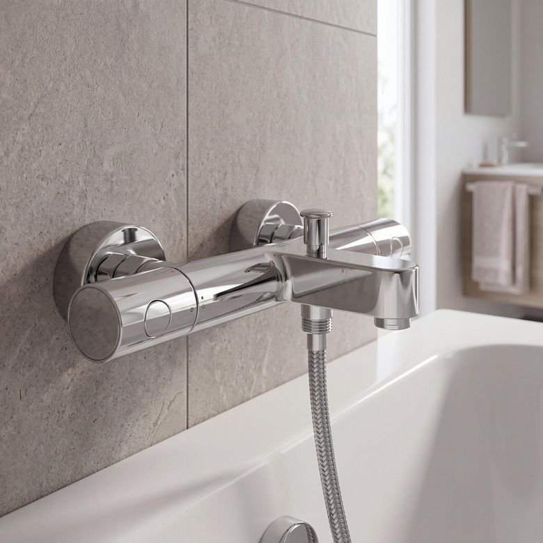 Mitigeur baignoire PRECISION GET Thermostatique - Salle de bain - Lapeyre