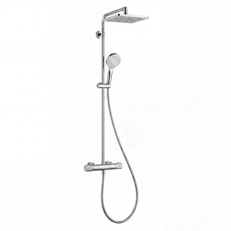 Colonne de douche thermostatique CROMETTA E240 - Salle de bains - Lapeyre