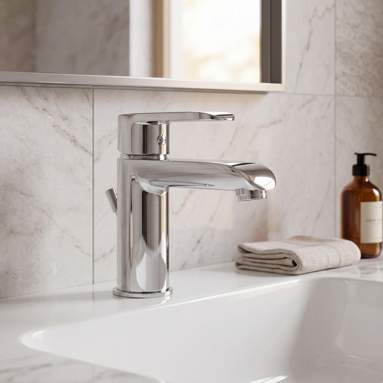 "Mitigeur lavabo AGATE petit modèle - Lapeyre"