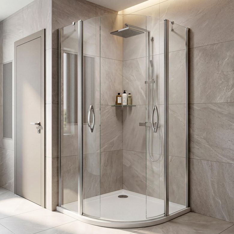 Receveur Minéral angle - Salle de bains