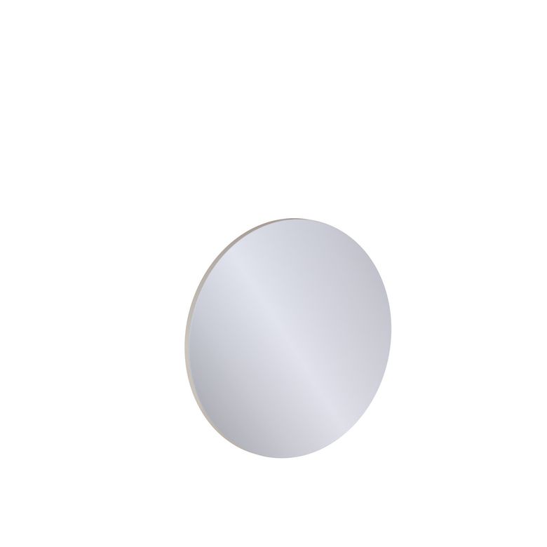 Miroir de salle de bains rond D.60 cm, décor verni laqué FORMEO