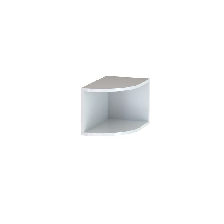 Niche ouverte arrondie Formeo blanc P H30xL30xP45.5 D Main Image