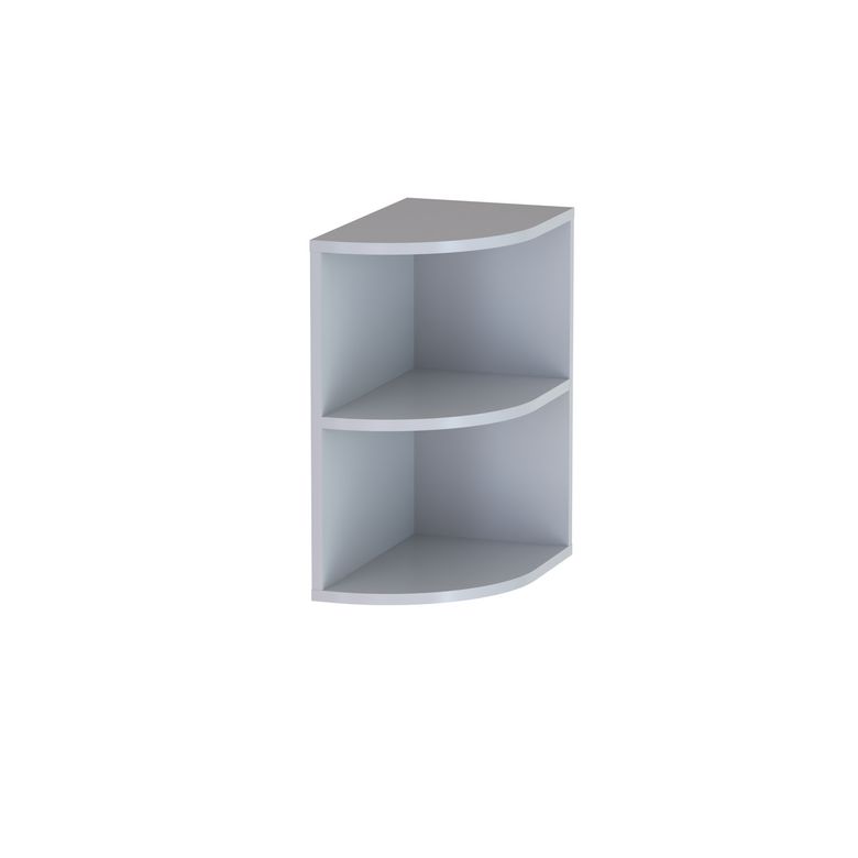 Meuble complément sous-vasque, 2 niches ouvertes, H.60 cm, décor verni laqué FORMEO