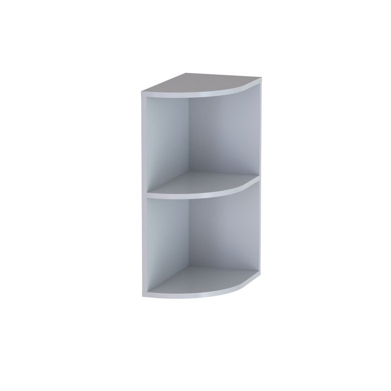 Meuble complément sous-vasque, 2 niches ouvertes H.75 cm, décor verni laqué FORMEO