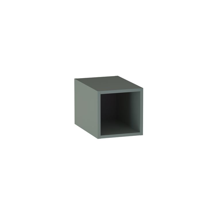 Meuble complément sous-vasque, 1 niche, décor verni laqué FORMEO