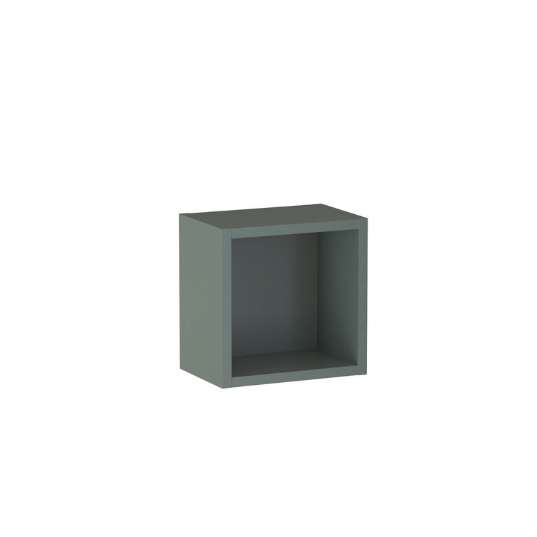 Meuble haut de salle de bains 1 niche, décor verni laqué FORMEO