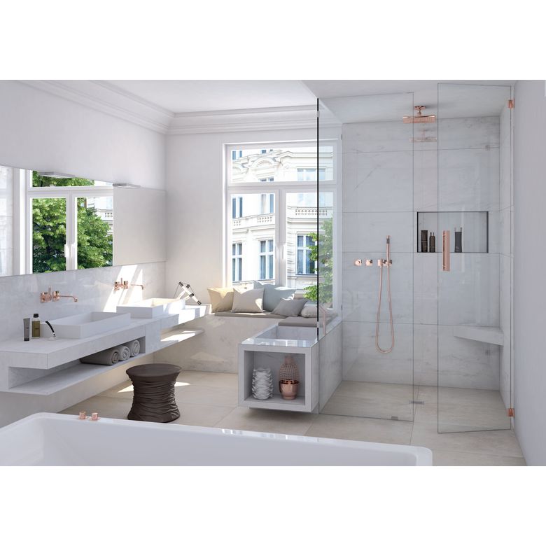 Receveur à carreler FUNDO Plano centré - Salle de bains