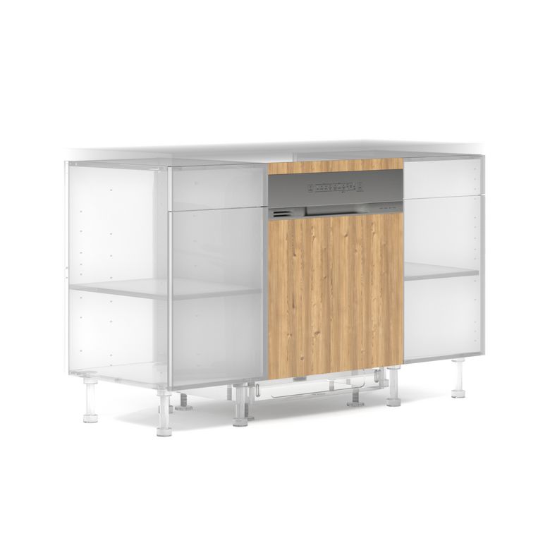 Façade pour lave-vaisselle avec bandeau