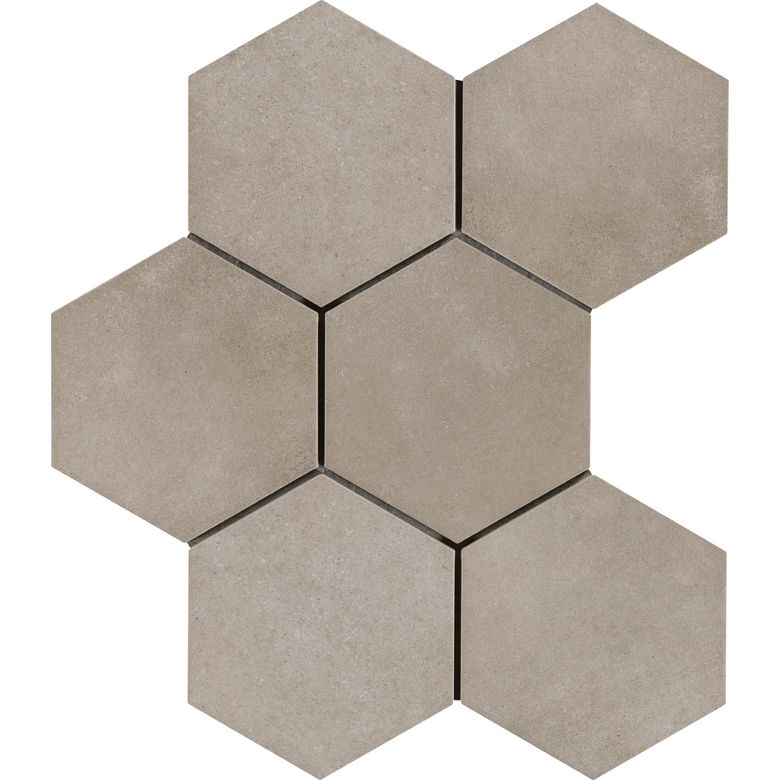 Carrelage murs et sols GOAL hexagonal 21 x 18,2 cm