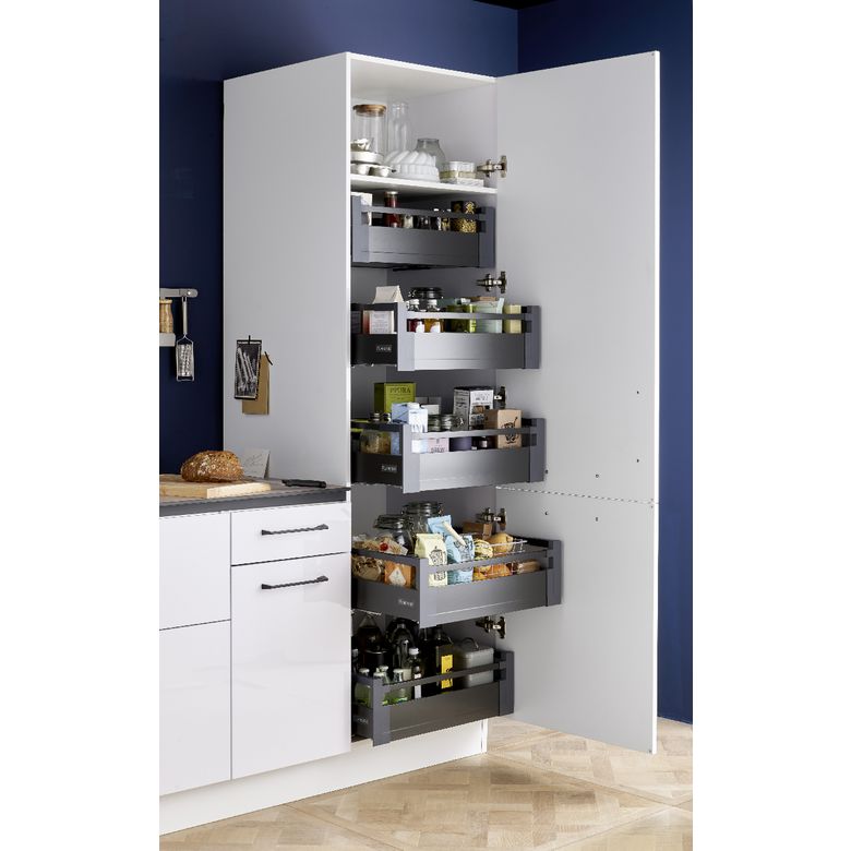 Tiroir casserolier à l'anglaise pour meuble 1/2 et colonne de L.40 - Lapeyre