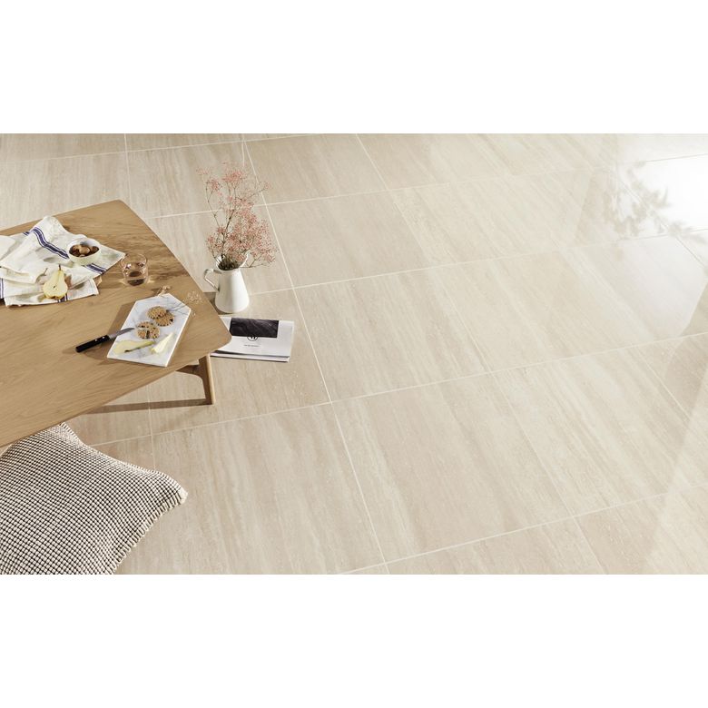 Carrelage GAIA ivoire 59.7x59.7 ép.7.7 mm aspect poli Main Image
