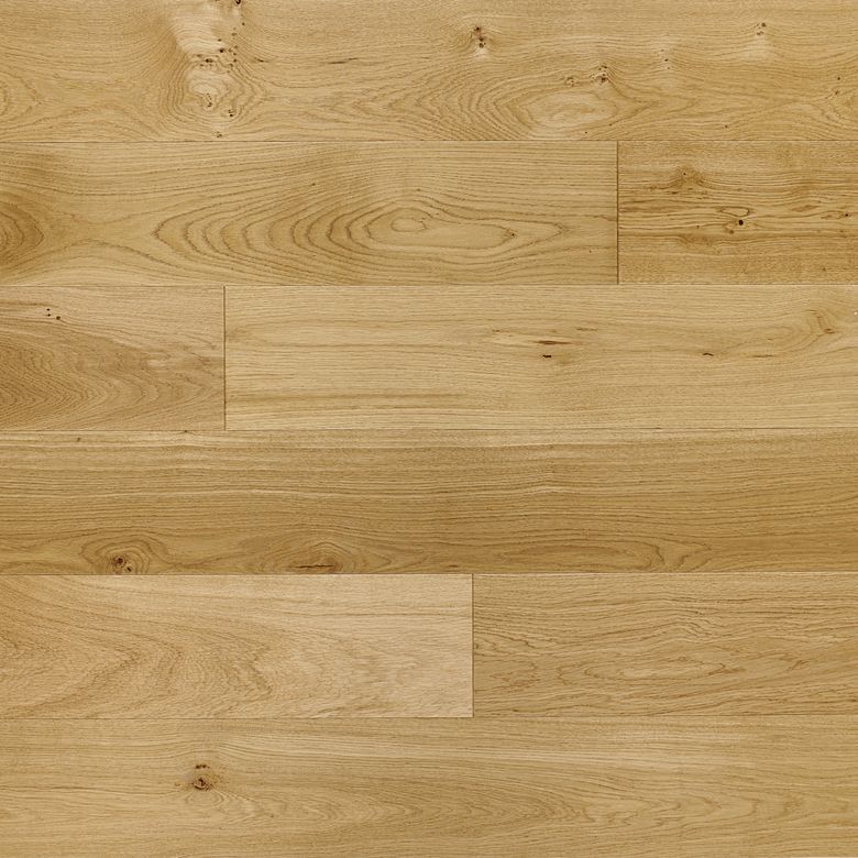 Parquet contrecollé Chêne VIANNE XL brossé verni mat - Sols et murs - Lapeyre