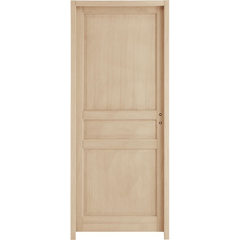 Bloc-porte Chêne plaqué CLASSIQUE huisserie 72