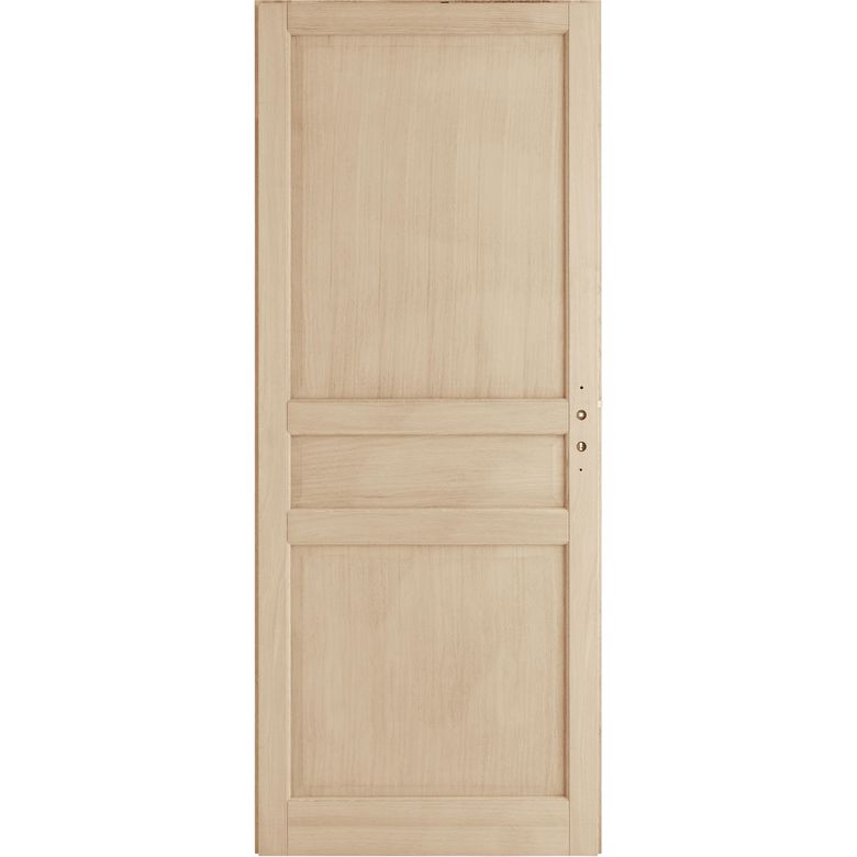 Porte seule chêne plaqué CLASSIQUE 2 H.204x63 cm Main Image