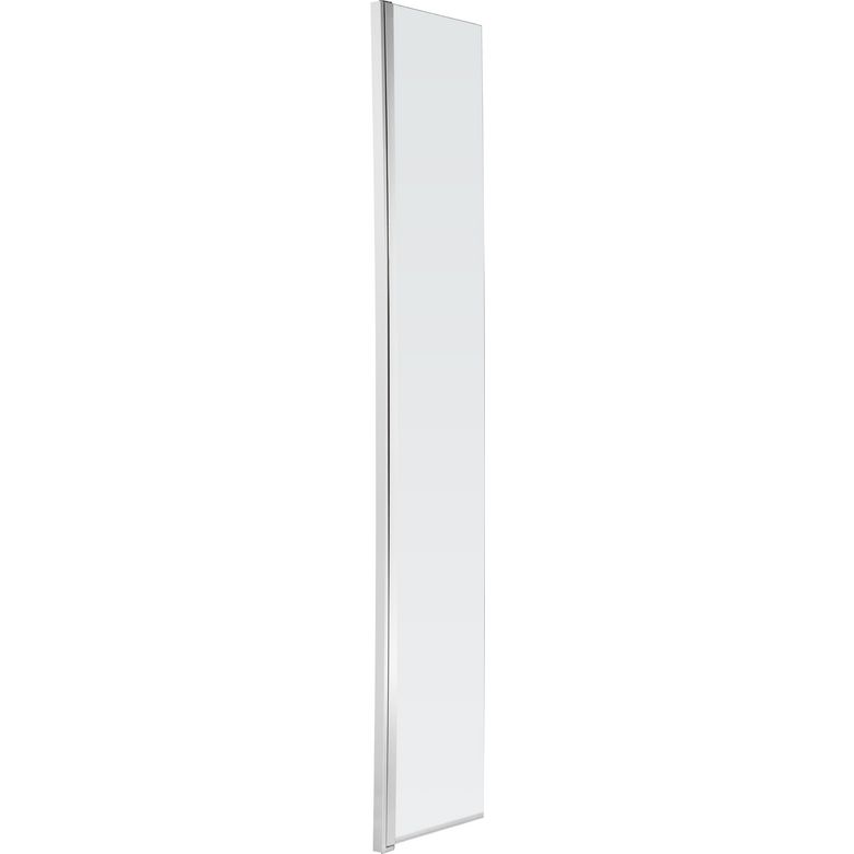 Volet pivotant LINE PRESTIGE épaisseur 8mm H.198 x l. 35cm chrome verre transp. Main Image