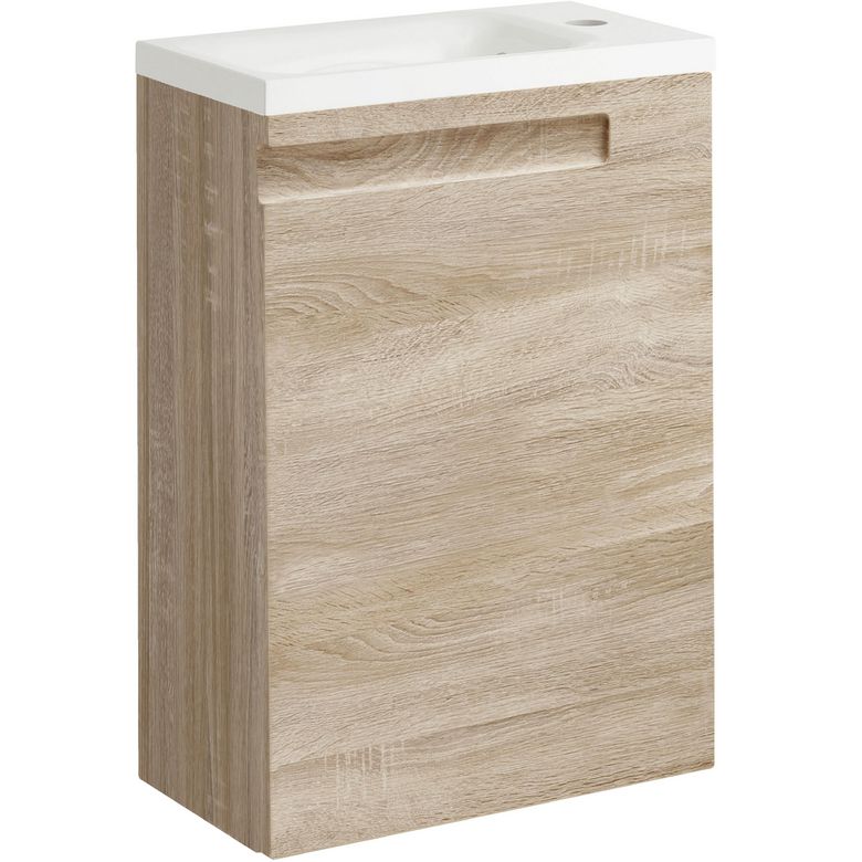 Meuble lave-mains 40 cm panneau de particules INFINY