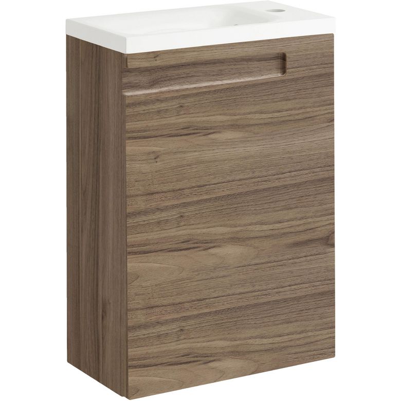 Meuble lave-mains 40 cm panneau de particules INFINY