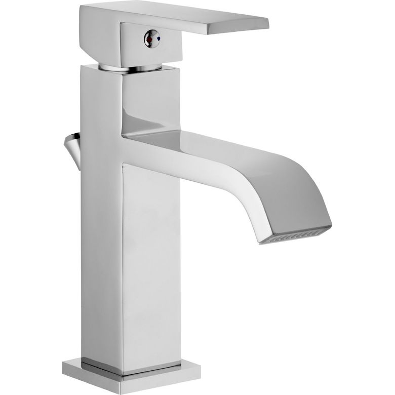 Mitigeur lavabo petit modèle GRAPHIK chromé Main Image