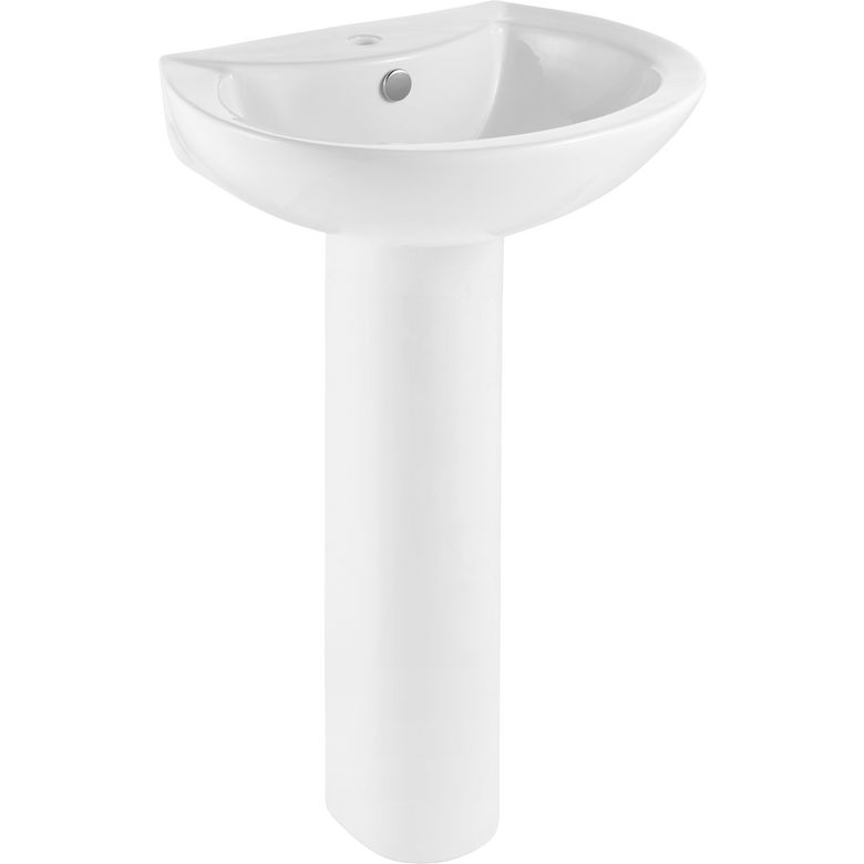 Colonne PRIMEA porcelaine blanche pour lavabo Main Image
