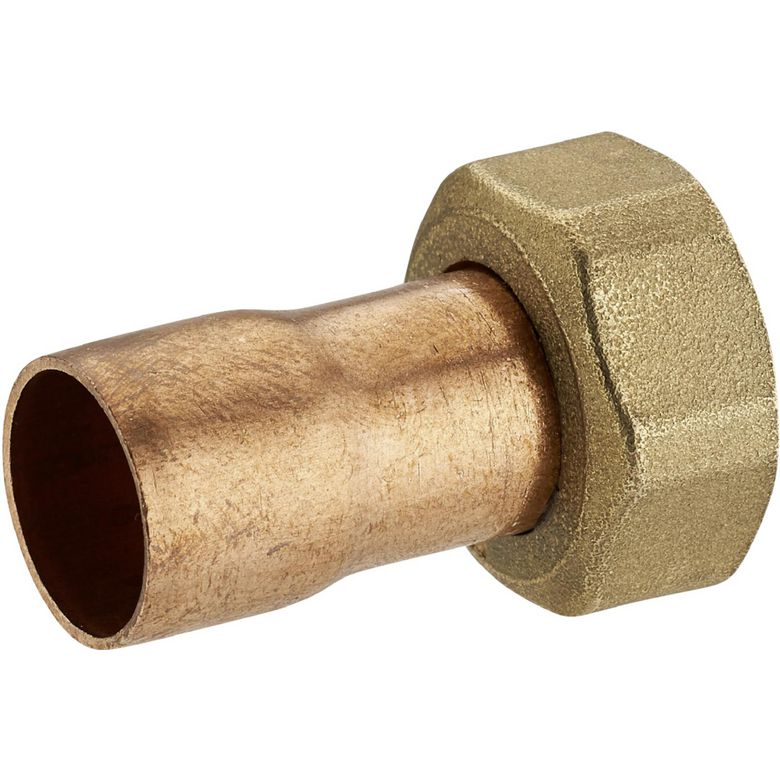 Raccord droit FC à écrou prisonnier F 15/21 diamètre 12 Main Image