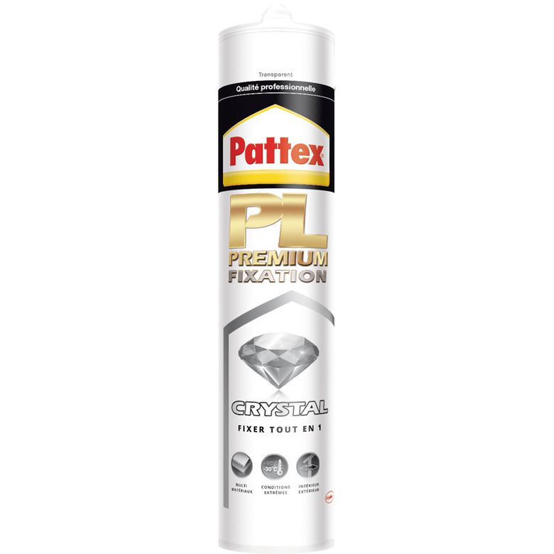 PATTEX Colle Fixation PRO400 Crystal Cart 290g Main Image
