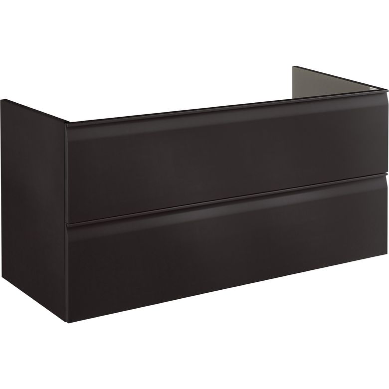 Meuble sous-vasque 120 cm sans plan 2 tiroirs YTRAC