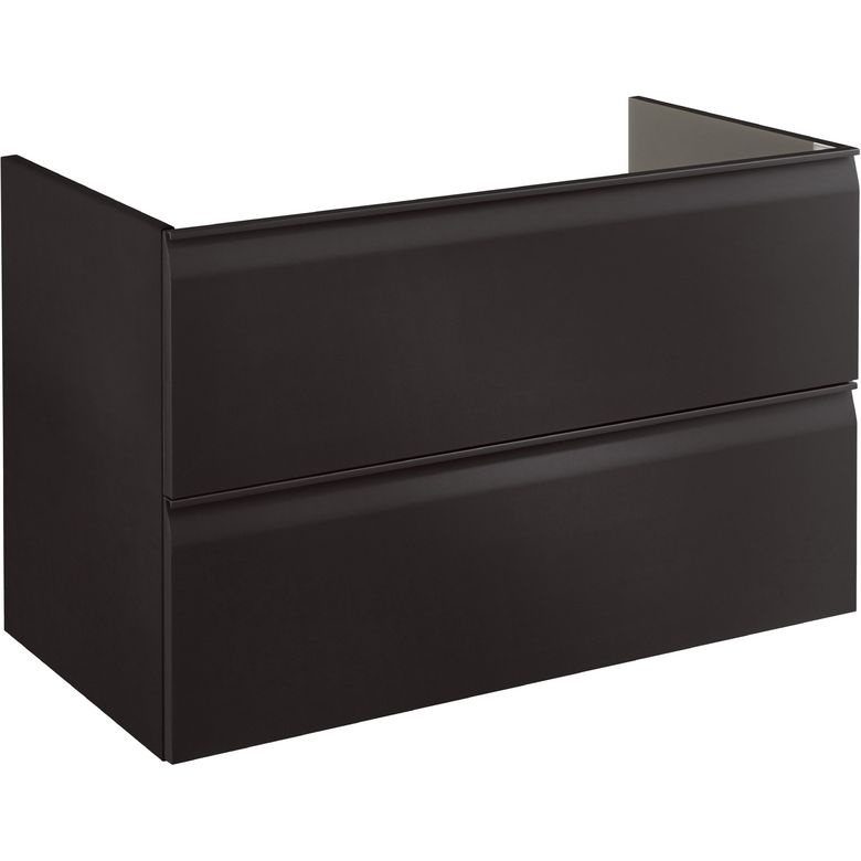 Meuble sous-vasque 90 cm sans plan 2 tiroirs YTRAC