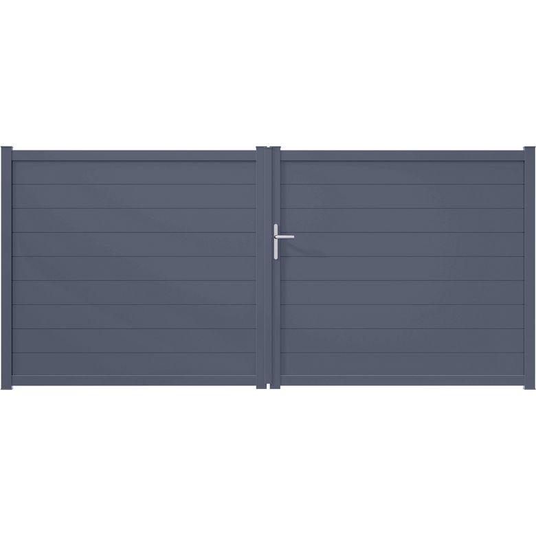 Portail battant PVC Arzal