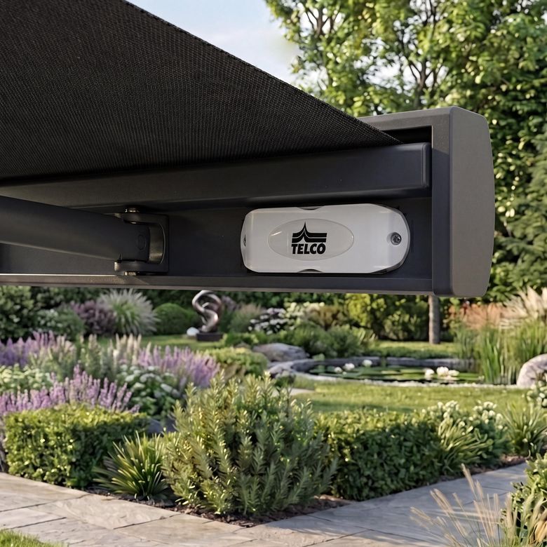 Capteur de vent et vibration pour store banne intégral et semi-coffre-Lapeyre