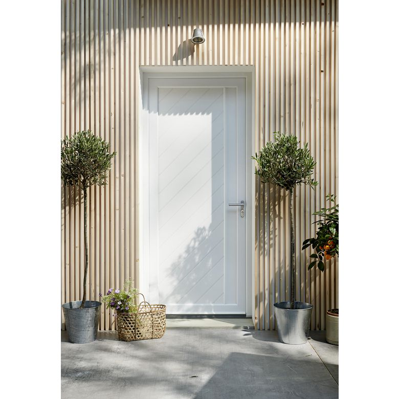 Porte d'entrée Aliana PVC - Portes - Lapeyre