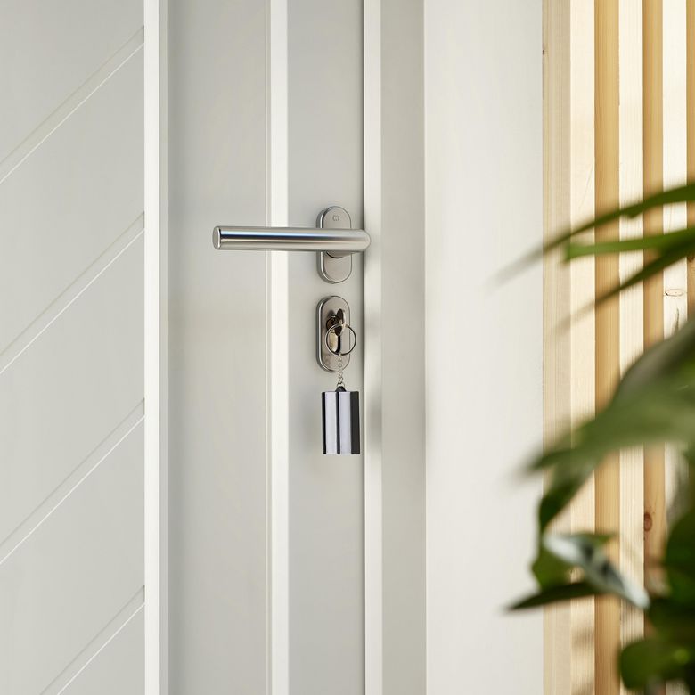 Porte d'entrée Aliana PVC - Portes - Lapeyre