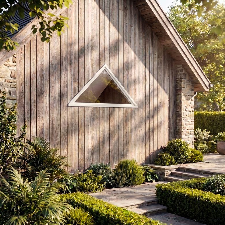 Fenêtre châssis Excellence aluminium triangle basculant - Fenêtres