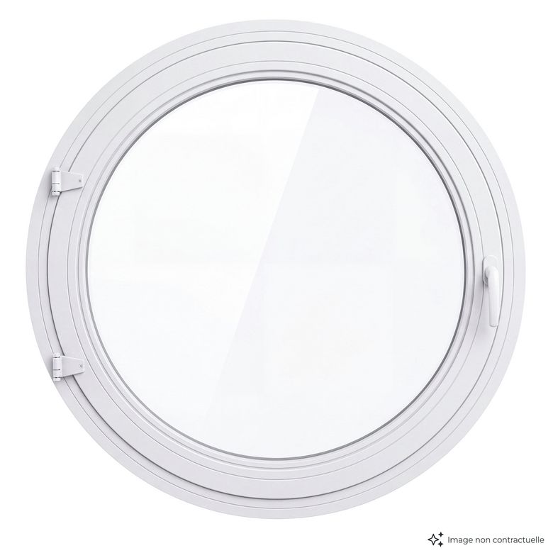 Œil-de-bœuf Excellence aluminium rond ouverture française