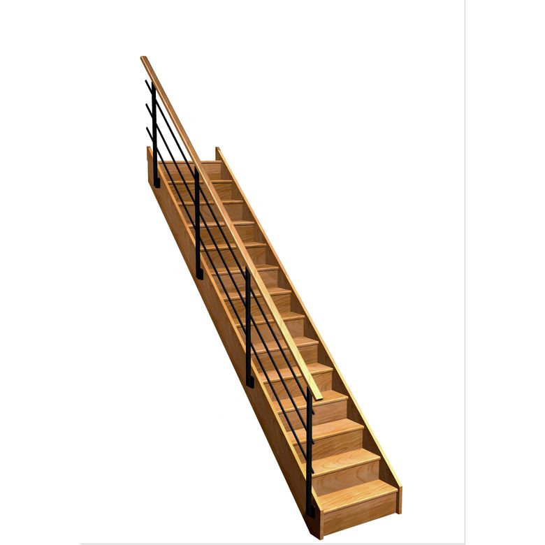 Escalier Faubourg droit rampe Evan