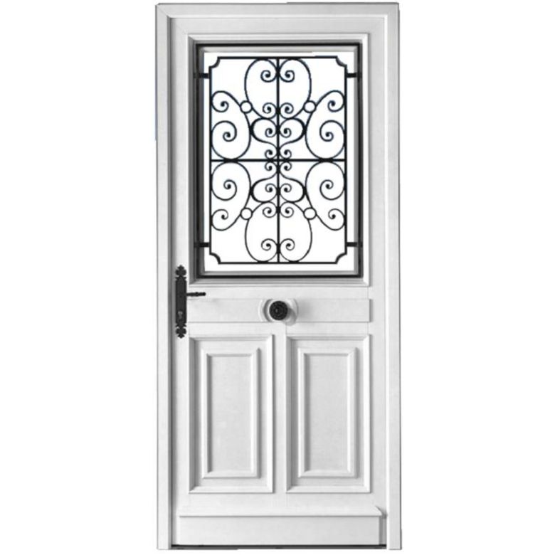 Porte d'entrée MANSART PVC 215 x 90 cm