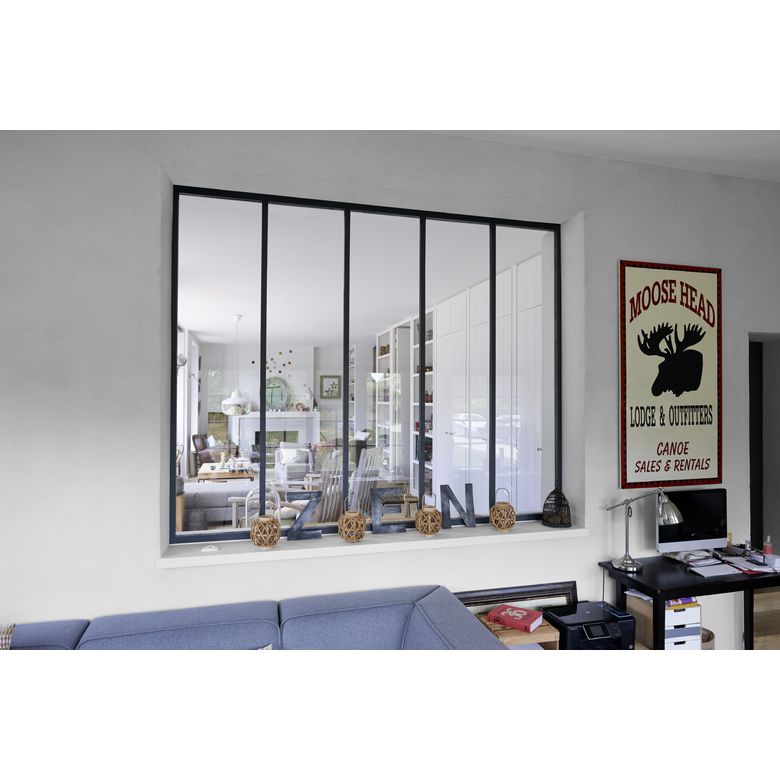 Verrière d'atelier fixe - Portes