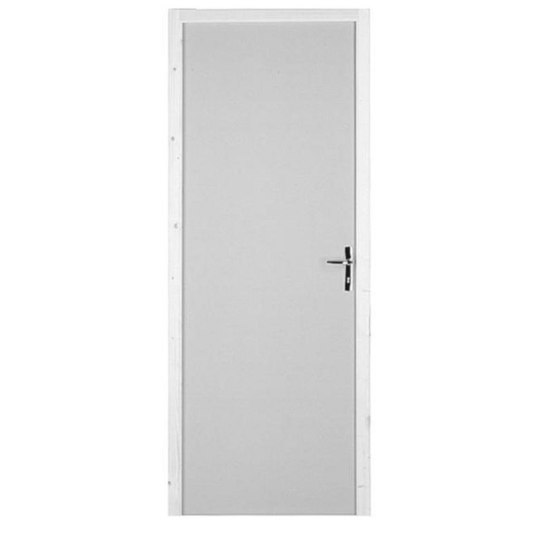 Bloc-porte ROMY * Prépeint - Huisserie 90 - Ame alvéolaire - H.204 x 63 D Main Image
