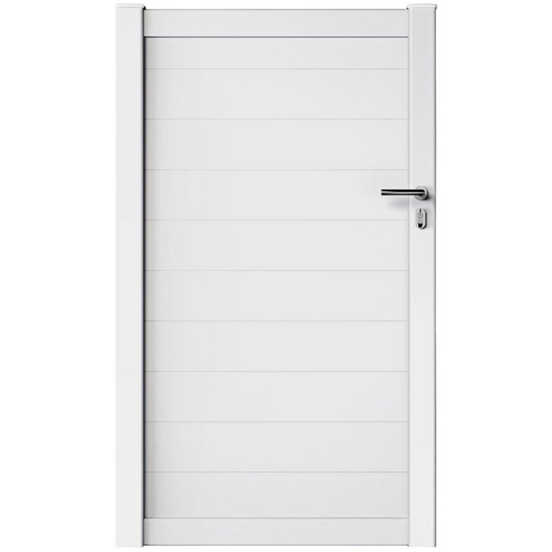 Portillon PVC ARZAL blanc avec accessoires H.140 x l.100 gauche Main Image