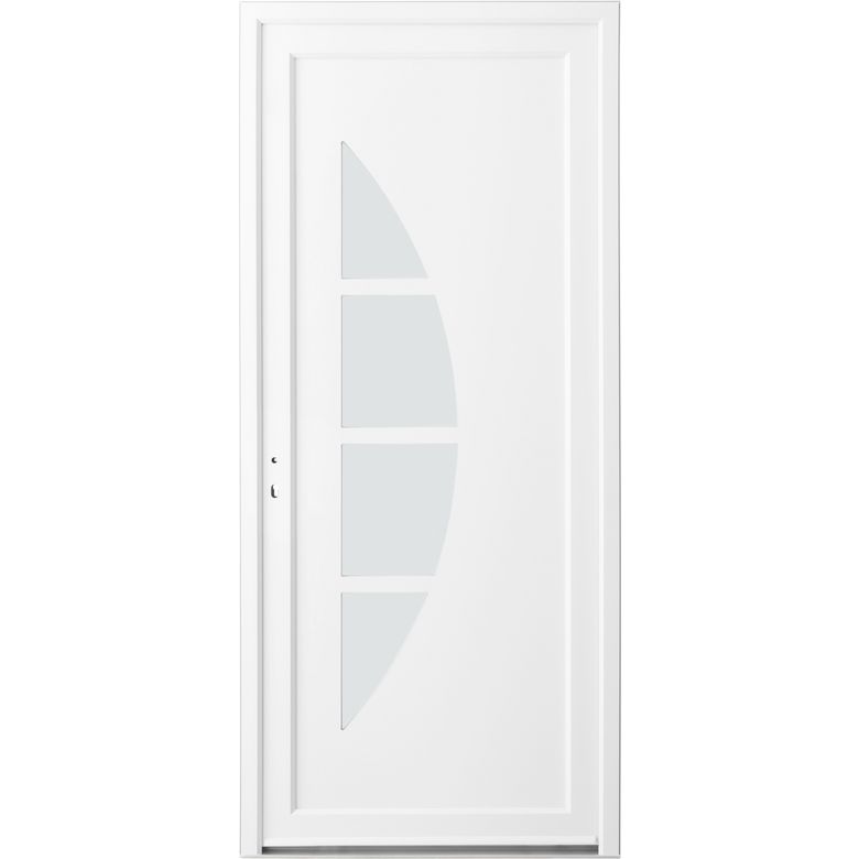 Porte d'entrée** PVC Stella avec barillet H.215 x l.90 droite Main Image