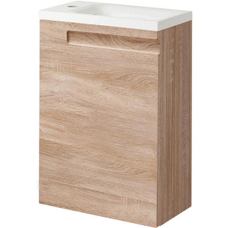 Meuble lave-mains 40 cm panneau de particules INFINY