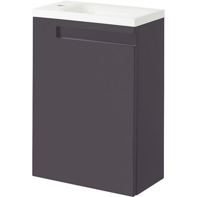 Meuble lave-mains 40 cm panneau de particules INFINY