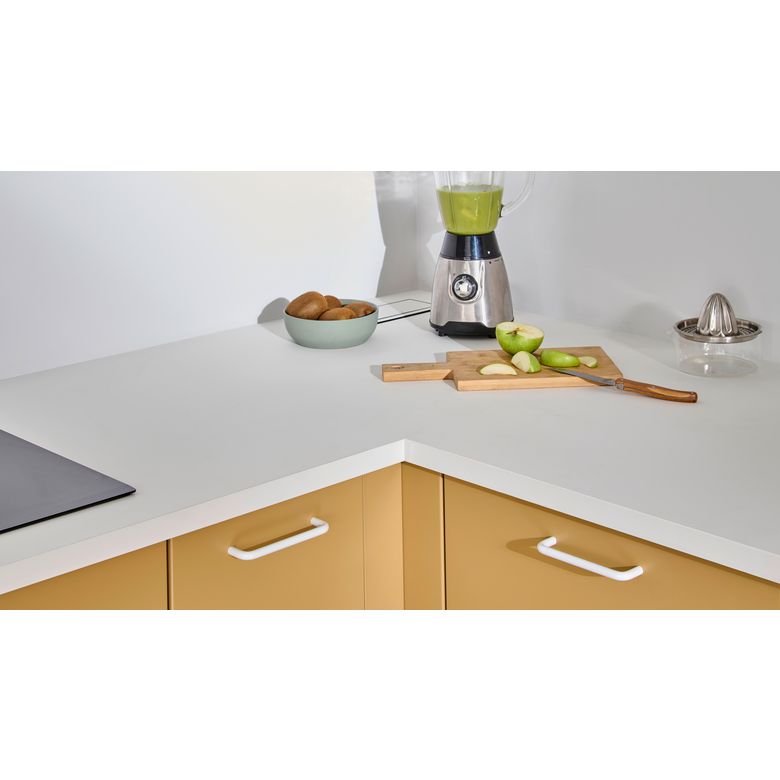 Plan de travail stratifié fenix Blanc 38 mm - Cuisine