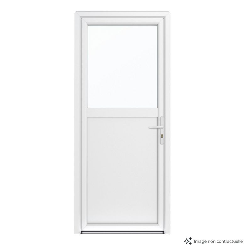 Porte de service PVC Bréhat 2