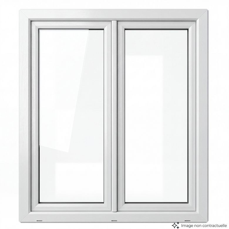 Fenêtre PVC Pria 2 vantaux